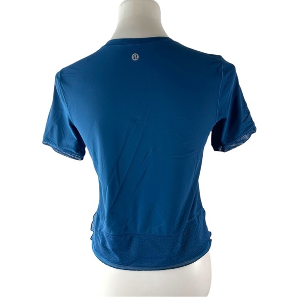 Lululemon Sole Training Short Sleeve Poseidon - Picture 2 of 5